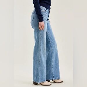 NWT Judy Blue Wide Leg Jeans in Vintage Wash Blue High Waist Size 11 / 30